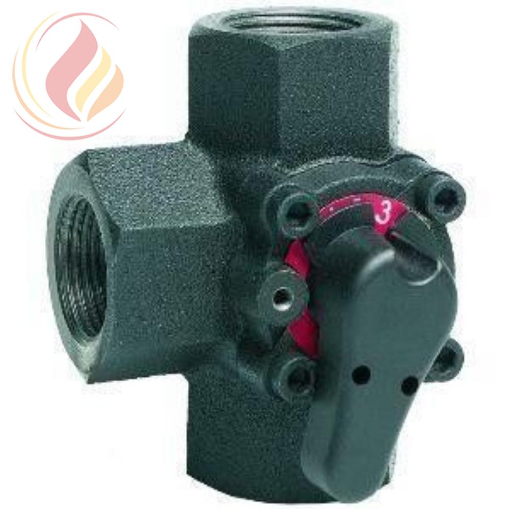 10269 Honeywell V5433A1064 Клапан трехходовой поворотный муфтовый, PN6, DN40, Kvs 25, 2…110 °C