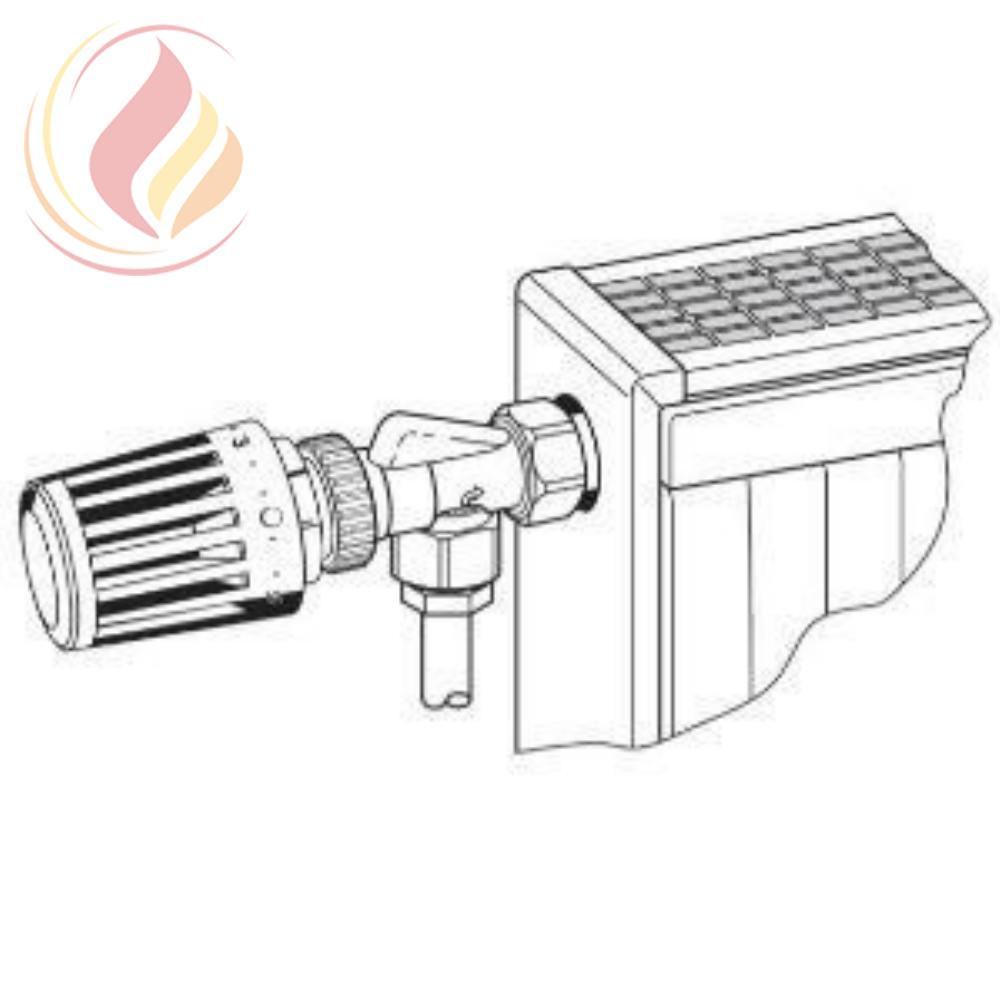 10438 Honeywell T1002W0 Thera-100 Термоголовка эконом для радиаторных клапанов, +6...+27°C,  М30 х 1,5