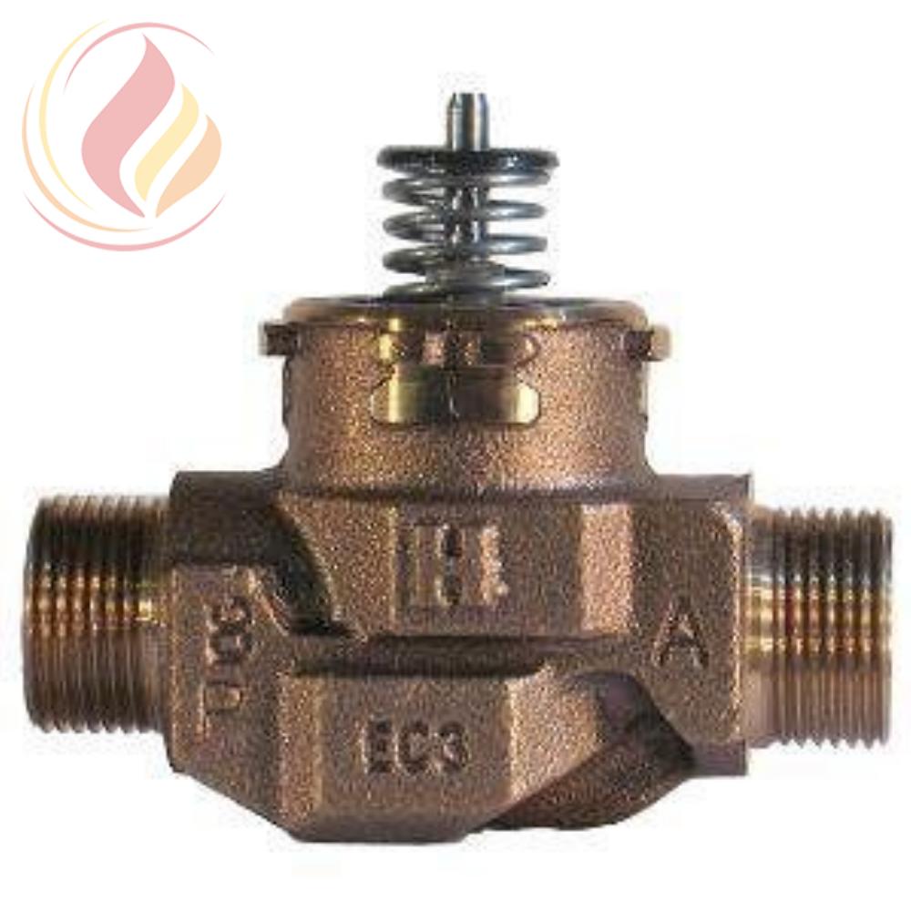 17932 Honeywell VCZAH1000/U Клапан двухходовой регулирующий зонный, 3/4" НР, Kvs 5,3, 96C, PN20
