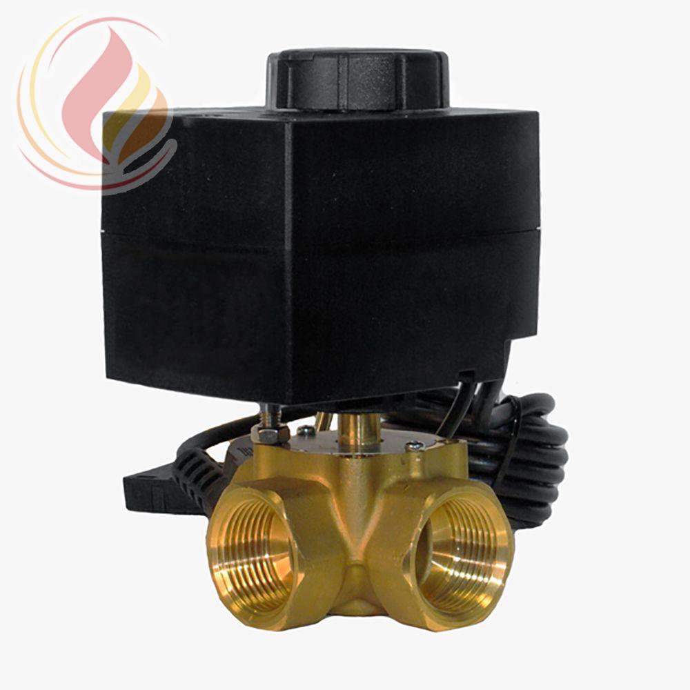 22095 TERMICUS AE23V37-25 Регулятор температуры воды трёхходовой электрический, PN10, DN25, +10...+95°С, Kvs 10,0 м3/час, 230В, IP42, с выносным датчиком