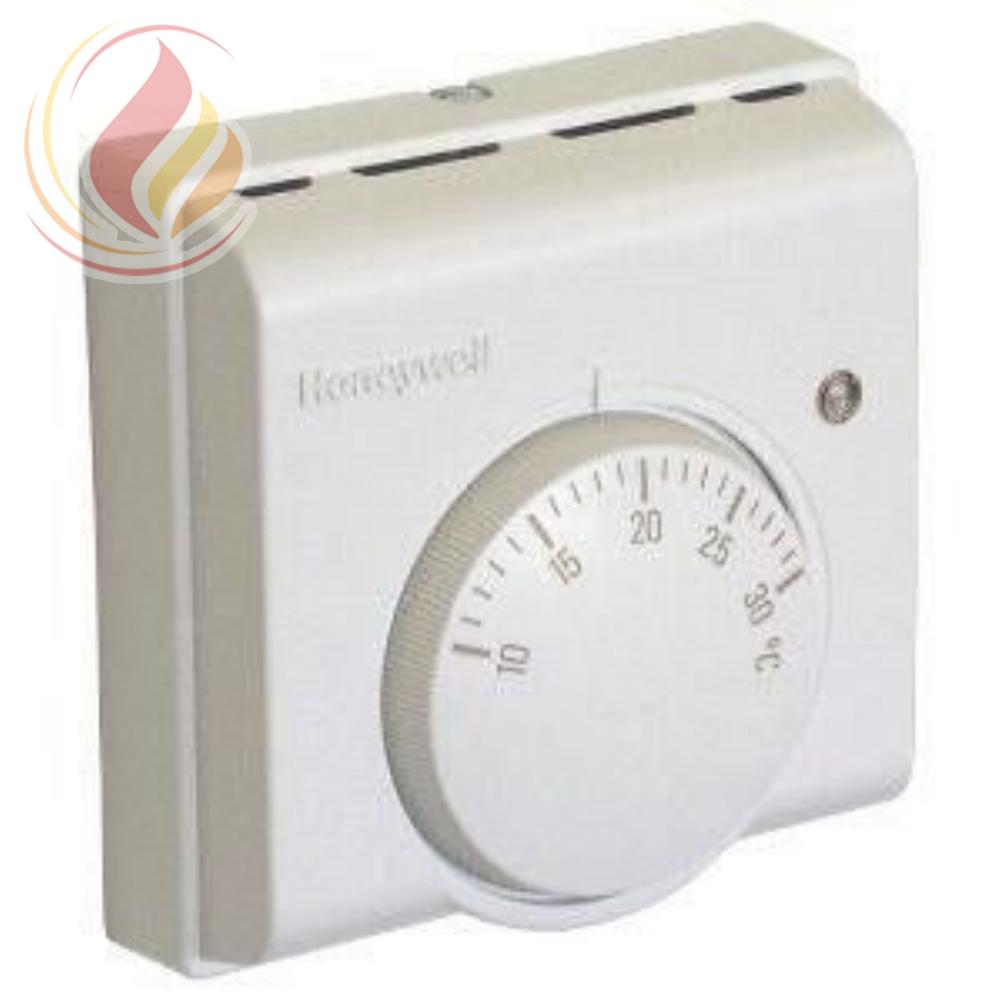07040 Honeywell T4360B1031 Комнатный термостат для отопления, 10-30С, SPST, 16А, светодиод