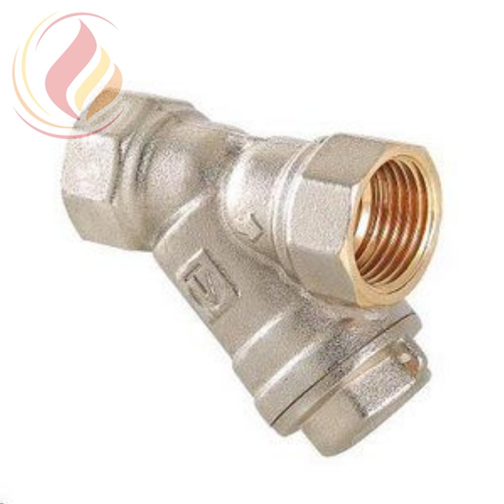 00888 Фильтр механической очистки косой, DN15, 500мкм, PN20, +150°C, Kvs 3,15 м3/час, никель