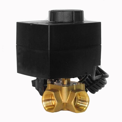 22094  TERMICUS AE23V37-20 Регулятор температуры воды трёхходовой электрический, PN10, DN20, +10...+95°С, Kvs 6,3 м3/час, 230В, IP42, с выносным датчиком