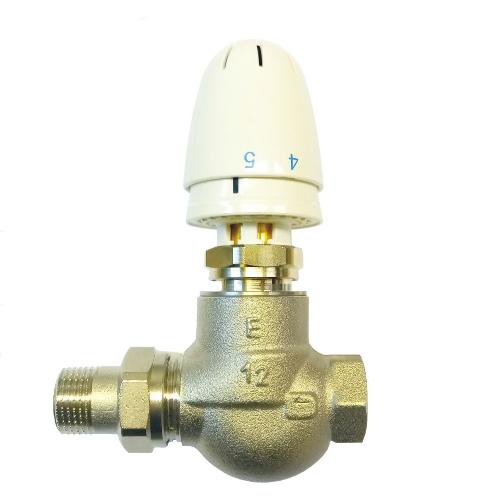 23630   TERMICUS T60V7723-15 Клапан регулятор для систем циркуляции горячей воды, 1/2", DN15, PN16,  +25...+60°С,  Kvs 5,0 м3/час