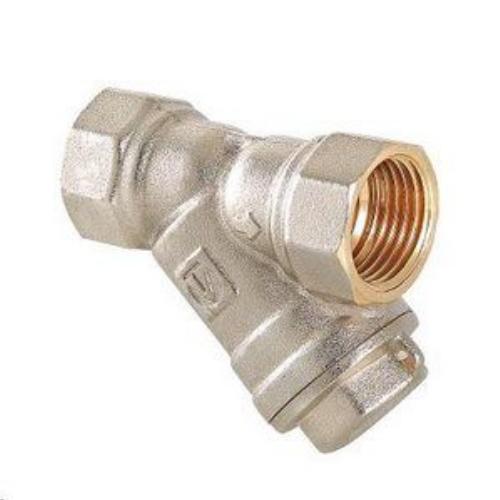 00888 Фильтр механической очистки косой, DN15, 500мкм, PN20, +150°C, Kvs 3,15 м3/час, никель